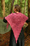 Ethereal Fichu knitted by Alexis Acken
