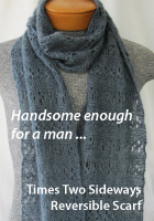 Handsome scarf for a man