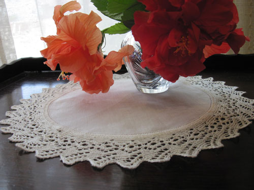 Lace-edged Doily