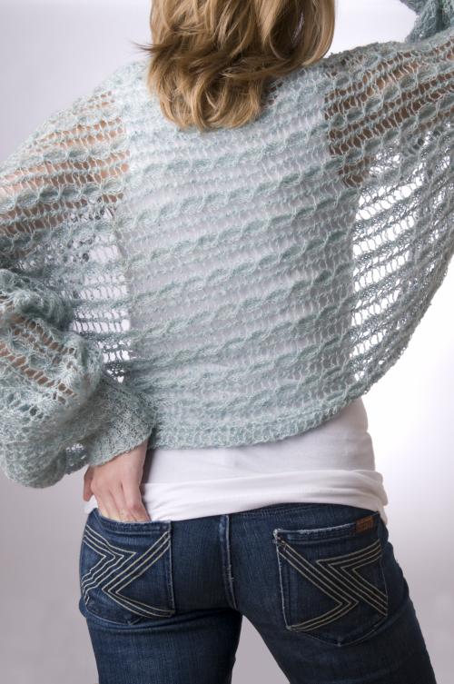 Lace shrug knitting pattern hotsell