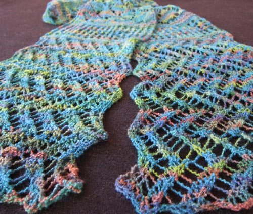 Lacy InterLACEments Scarf