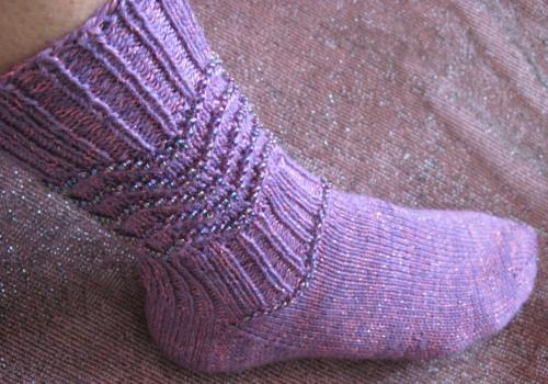 Glitz and Beads Sock