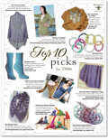 Top 10 Picks for TNNA features My Beading Heart Scarf