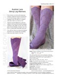 Sample cover page of HeartStrings Sock-Not Leggings pattern