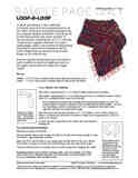 Sample cover page of HeartStrings Loop-D-Loop Scarf pattern