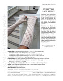 Sample cover page of HeartStrings Terzetto Lace Mitts pattern