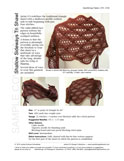 Sample cover page of HeartStrings Shallow Sideways Tri Shawl pattern