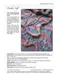 Sample cover page of HeartStrings Feather Soft Scarf pattern