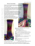 Sample cover page of HeartStrings Fleur de Lace Socks pattern