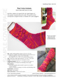 Sample cover page of HeartStrings Red Hots Anklets pattern