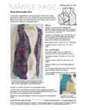 Sample cover page of HeartStrings Bold Diamonds Vest pattern