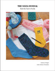 The Sock Journal - the second collection of designs by Catherine Wingate, edited and published by Jackie Erickson-Schweitzer