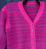 Pinstripe Melange Sweater
