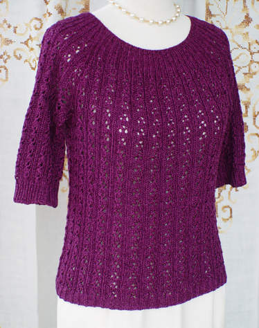 Eyelet Ribbed Sweater