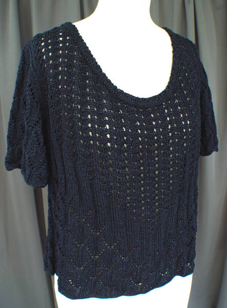 Lace and Ribs Sweater